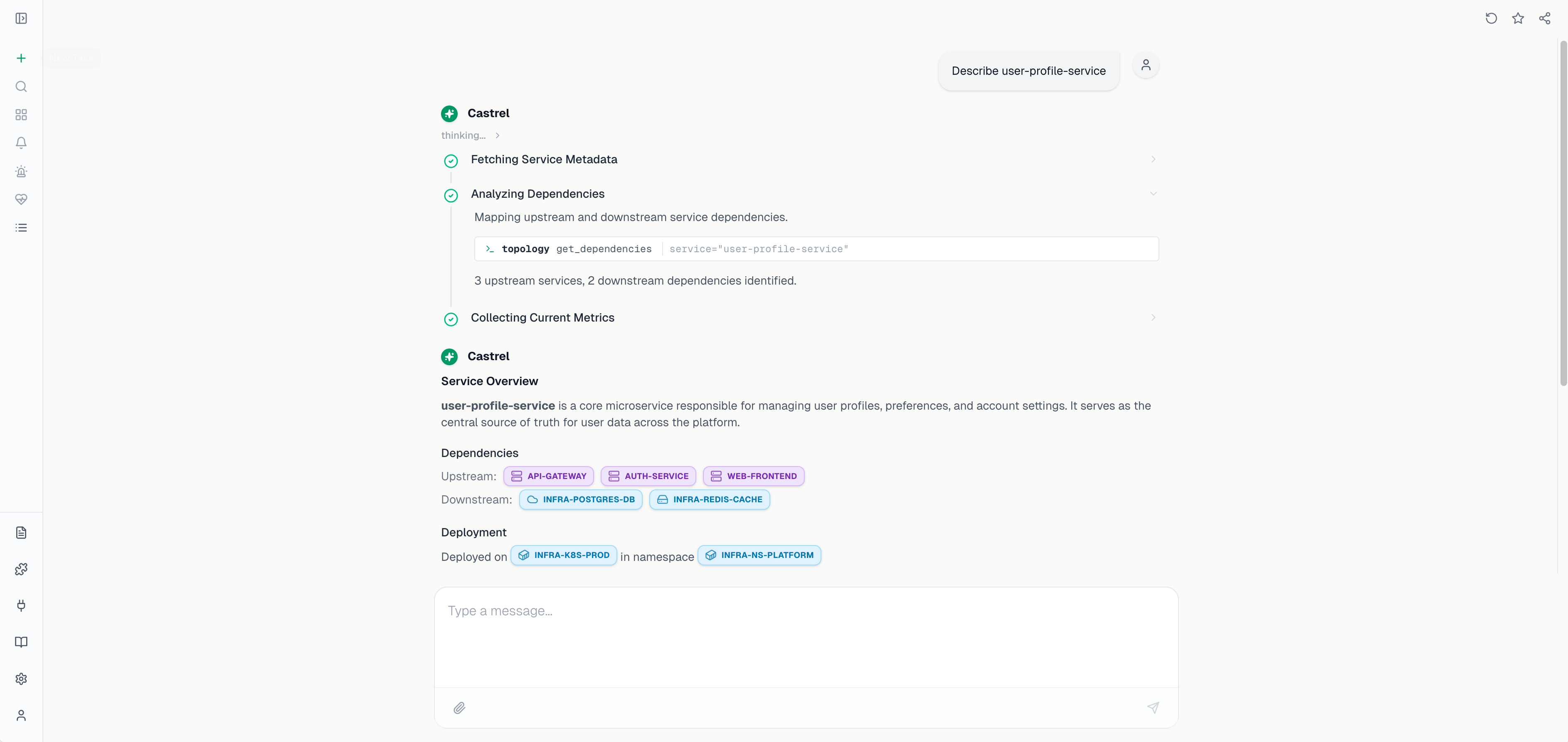 Self-Service Troubleshooting